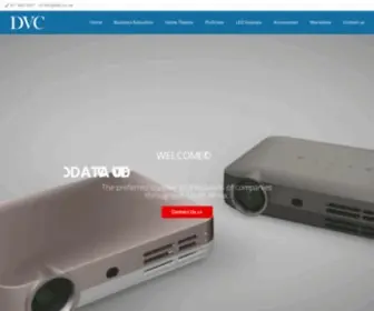 DVC.co.za(Data Video Communications) Screenshot