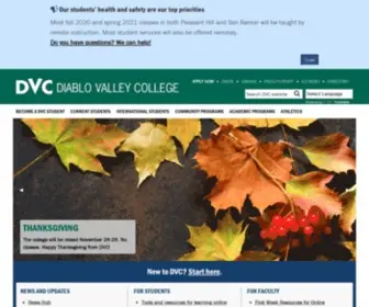 DVC.edu(Diablo Valley College) Screenshot
