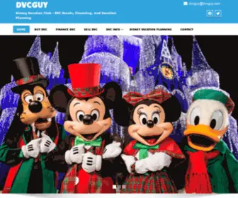 DVcguy.com(Disney Vacation Club for Sale) Screenshot