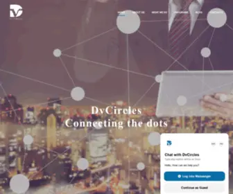 Dvcircles.com(DvCircles, Connecting the Dots) Screenshot