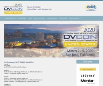 Dvcon.org(DVCon U.S.Virtual) Screenshot