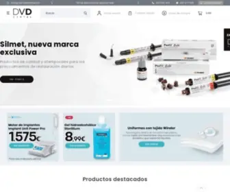 DVD-Dental.com(Depósito dental) Screenshot