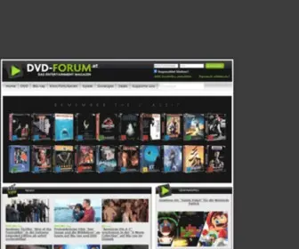 DVD-Forum.at(Das Entertainment Magazin) Screenshot