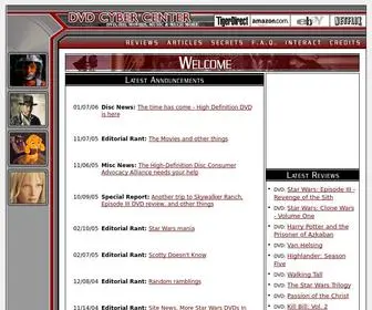 DVDCC.com(The DVD Cyber Center) Screenshot