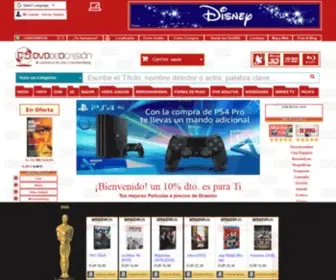 DVDdeocasion.com(Donde Comprar Dvd) Screenshot