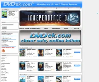 DVDek.com(DVD Verleih) Screenshot
