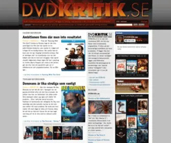 DVDkritik.se(Recensioner av DVD) Screenshot