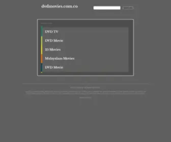 DVDmovies.com.co(DVD Movies) Screenshot