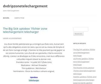 DVDripzonetelechargement.site(Domain Details Page) Screenshot