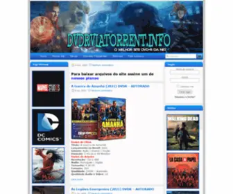 DVDrviatorrent.info(Melhor site de DVDR) Screenshot