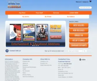 DVDsforschools.com(DVDs for Schools) Screenshot