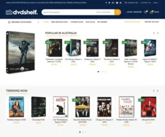 DVDshelf.com.au(DVDs For Sale) Screenshot