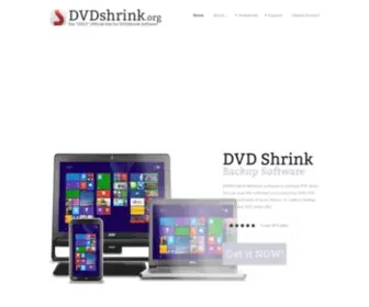 DVDShrink.org(DVD Shrink) Screenshot