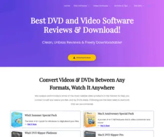 DVDvideoconverter.com(Best Software to Convert Videos and Rip DVD Reviews) Screenshot