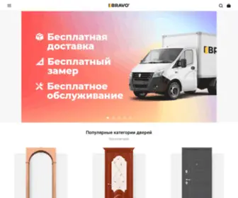 Dveribrawo.ru(Главная страница) Screenshot