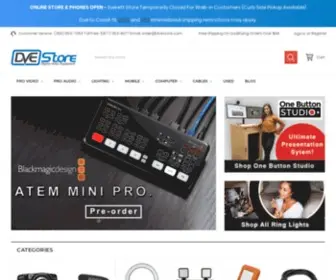 Dvestore.com(DVE Store) Screenshot