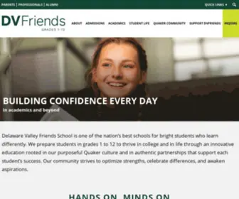 DVFS.org(Delaware Valley Friends School) Screenshot