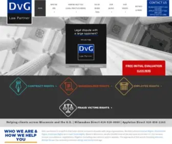 DVglawpartner.com(DVG Law Firm) Screenshot