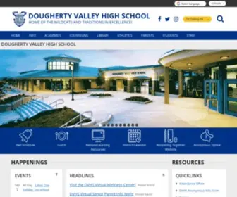 Dvhigh.net(Dougherty Valley High School) Screenshot