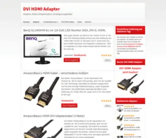 Dvi-Hdmi-Adapter.de(Dvi Hdmi Adapter) Screenshot