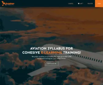 Dviationtraining.com(Dviation Training Centre) Screenshot