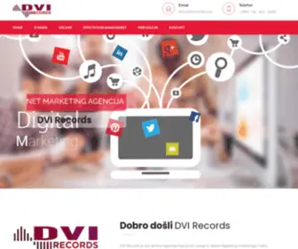 Dvirecords.com(DVI Records) Screenshot