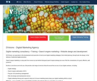 Dvisions.co.uk(Digital Marketing Agency) Screenshot