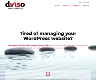 Dviso.com(Wordpress Website Care) Screenshot