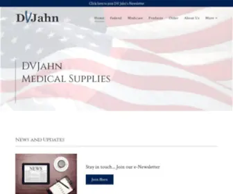 DVjmedical.com(Medical Supplies) Screenshot