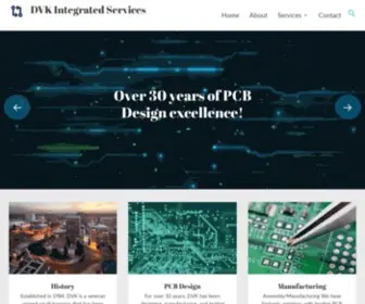 DVK.com(DVK Integrated Services) Screenshot