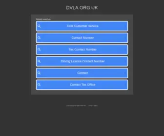 Dvla.org.uk(Manage Domain Name) Screenshot