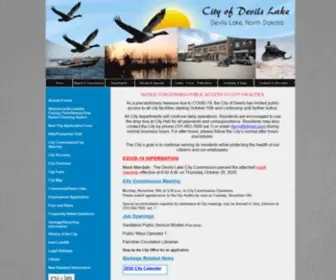 DVLND.com(City of Devils Lake) Screenshot