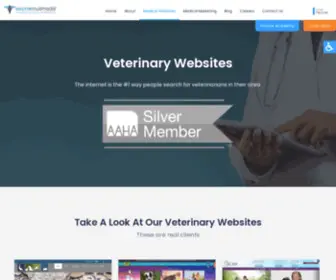 DVmmultimedia.com(Veterinary Websites) Screenshot