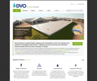 Dvoinc.com(DVO Renewables at Work) Screenshot