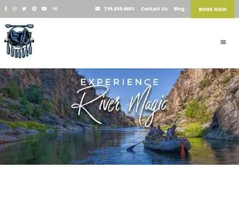 Dvorakexpeditions.com(Colorado Whitewater Rafting & Guided Fishing Trips) Screenshot