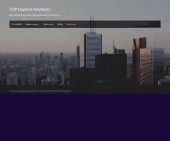 DVpcapital.com(Mid-Market M&A and Corporate Finance Advisory) Screenshot