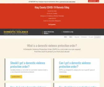 DVprotectionorder.org(Domestic Violence Protection Order) Screenshot