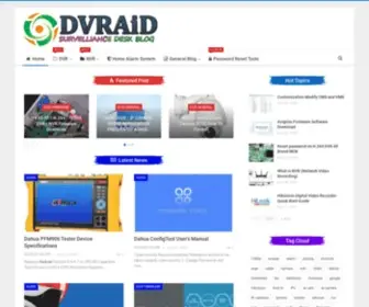 Dvraid.com(Survelliance DVR NVR IPC Desk Blog) Screenshot