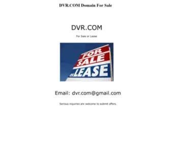 DVR.com(DVR) Screenshot