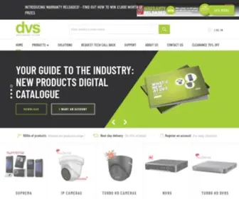 DVS.co.uk(Hikvision CCTV and Security Products distributor) Screenshot