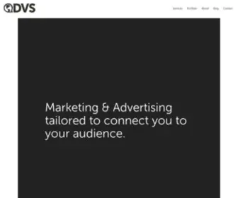 DVS.com(Marketing & Advertising Agency) Screenshot