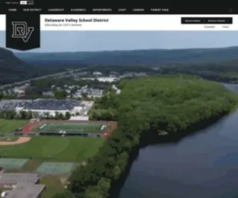 DVSD.org(Delaware Valley School District) Screenshot