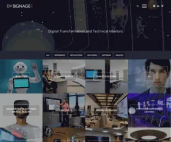 Dvsignage.com(DV Signage) Screenshot