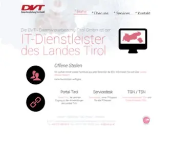 DVT.at(Daten-Verarbeitung-Tirol GmbH) Screenshot