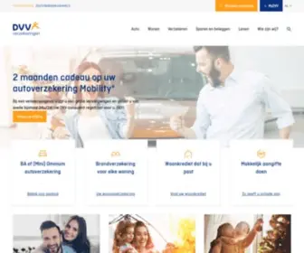 DVV.be(DVV verzekeringen) Screenshot
