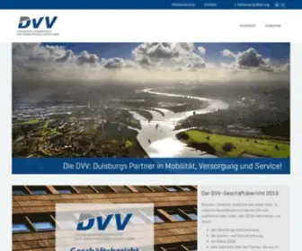 DVV.de(Duisburger Versorgungs) Screenshot