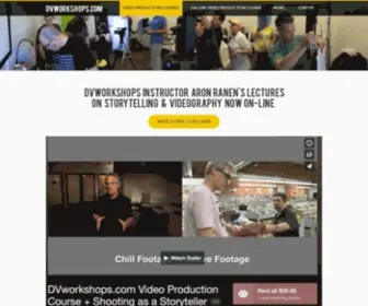 Dvworkshops.com("Hands-on" Video Production Courses) Screenshot