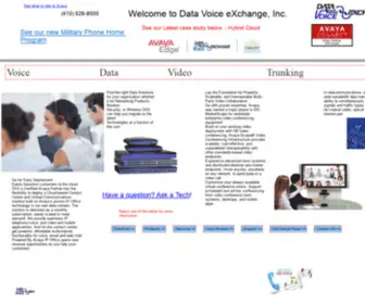 DVX.com(Data Voice Exchange) Screenshot