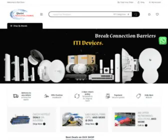 DVxtech.net(DVX Shop) Screenshot