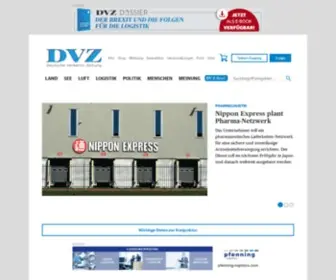 DVZ.de(Deutsche Verkehrs) Screenshot